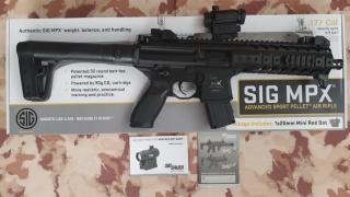 OFFERTE SPECIALI - SPECIAL OFFERS: Sig Sauer KAC MPX cal .177 - 4,5 Co2 Red Dot CN 727 by Sig Sauer